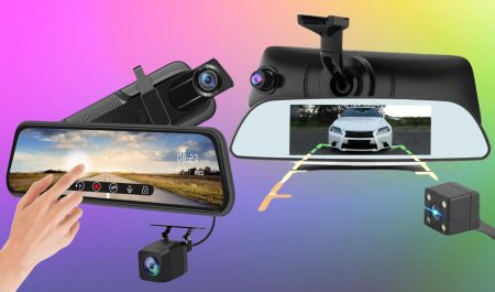 Rear View Mirror Dash Cam and Reversing Camera