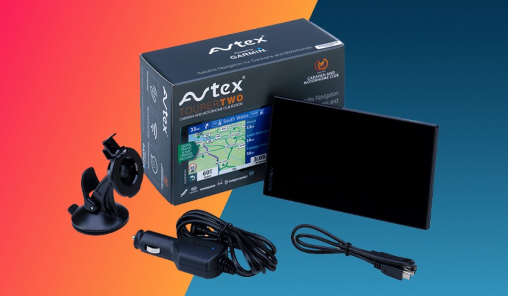 Avtex Tourer Two, 7 inches GPS Navigator with Box Accessories
