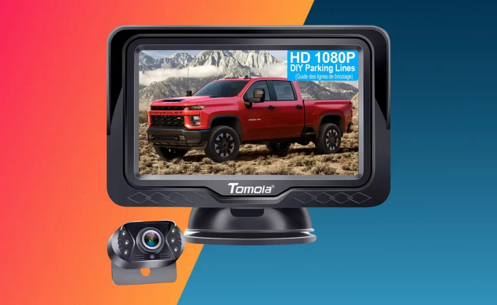 Tomoia T1 Car Reversing Camera Kit with Monitor