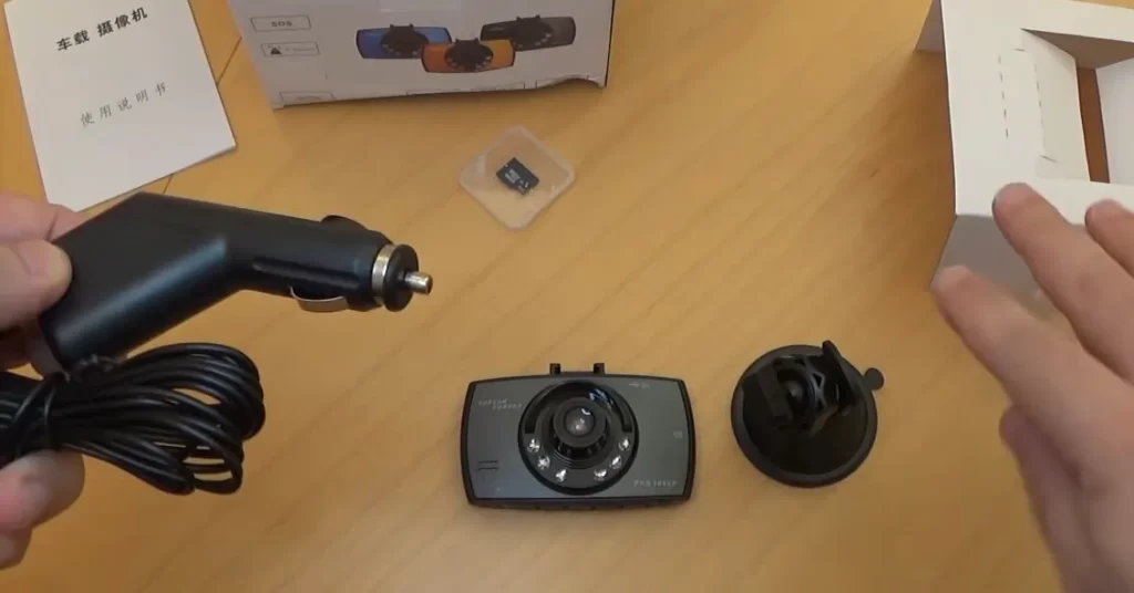 Unboxing Car CamCorder Dual Dash Cam with SD card included testing storage