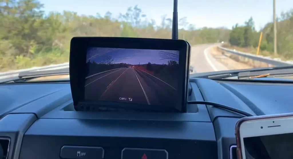 Yakry Y27 RV Backup Camera for Parking Test
